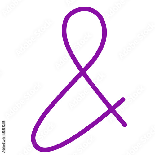 Ampersand sign icon