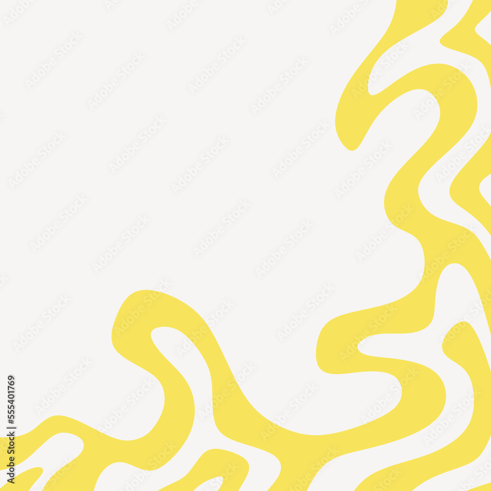 Fototapeta premium Abstract background with cute wavy line pattern and with some copy space area
