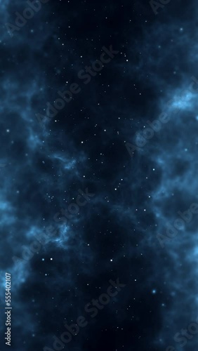 abstract blue particles 4k background fluid particles particles waving background Vertical video