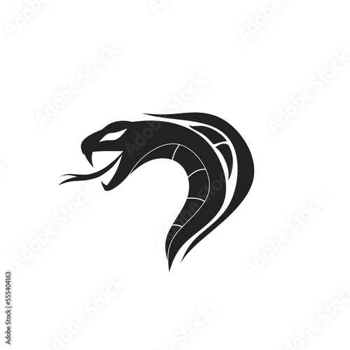Symbol head logo cobra snake