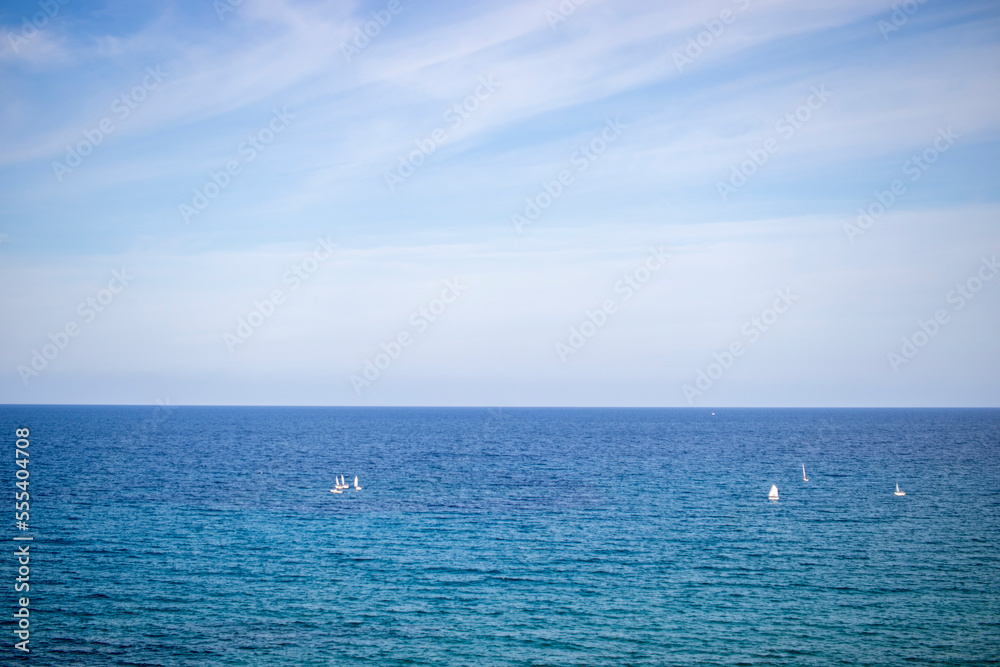 sailboat in the sea