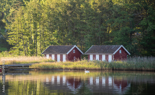 Cottages at lake