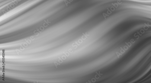 Gray abstract background of curve shapes on dark backdrop. Graphic design template for cover, magazine, flyer, business card and poster. copy space for the text. illustration design style.