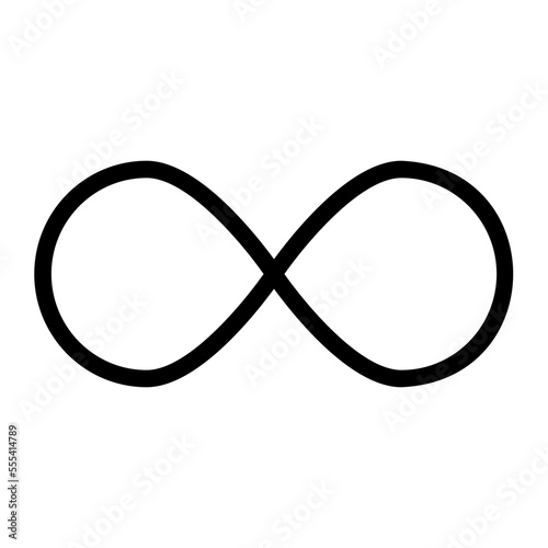 infinity line icon