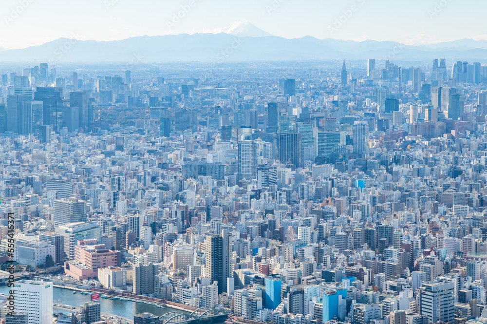 Fototapeta premium 日本 東京都 都市風景 素材 イメージ