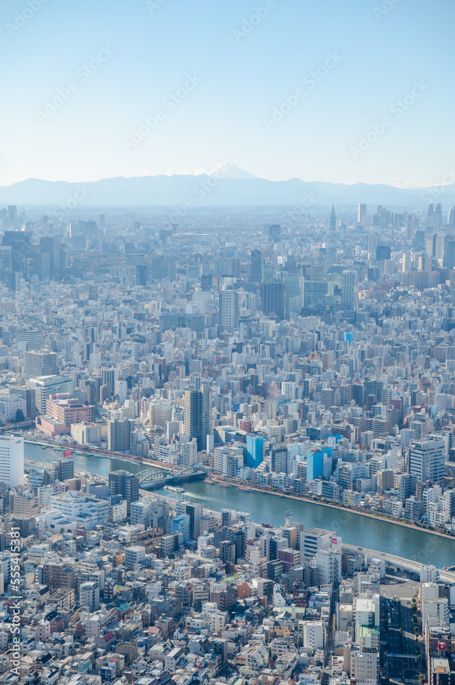 日本　東京都　都市風景　素材　イメージ