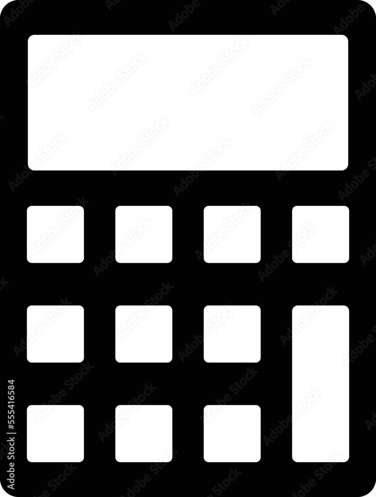 Calculator Vector Icon
Calculator Vector Icon