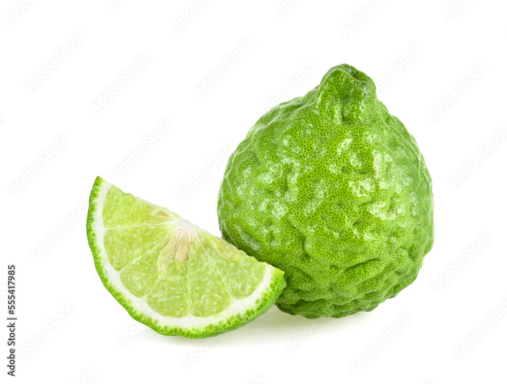 Fototapeta premium Bergamot isolated on white background