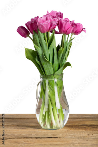 Wallpaper Mural A fresh beautiful bouquet of tulips flowers Torontodigital.ca