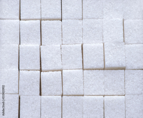 White Sugar Cube background texture