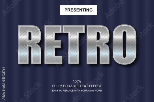 Special font editable adobe illustrator text effect. 100% editable text with an effect good for title and Text typography work