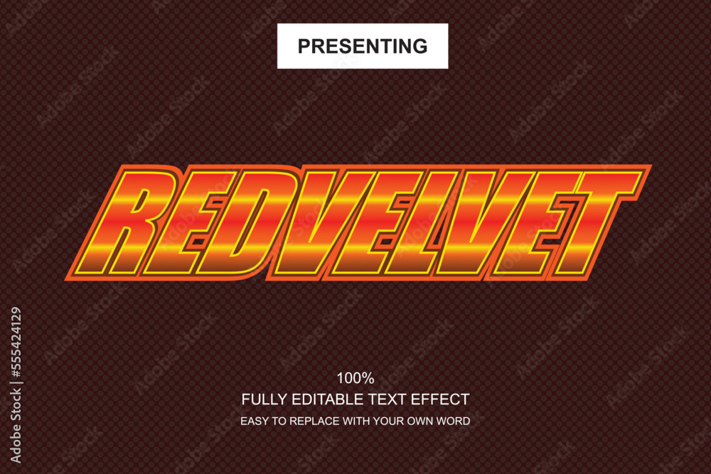 Special font editable adobe illustrator text effect. 100 editable text
