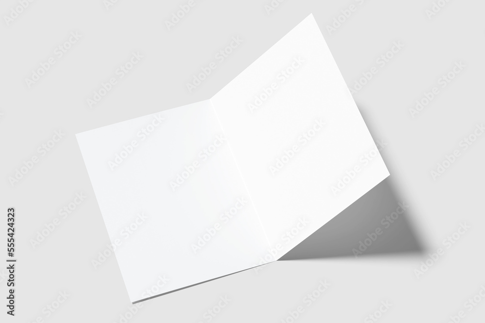 A5 Bifold Brochure Mockup