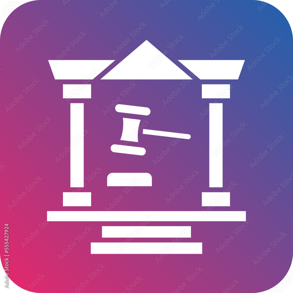 Court Icon Style Court Icon Style