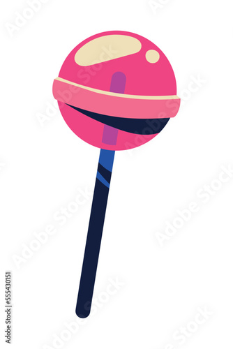 candy in stick 90s pop art