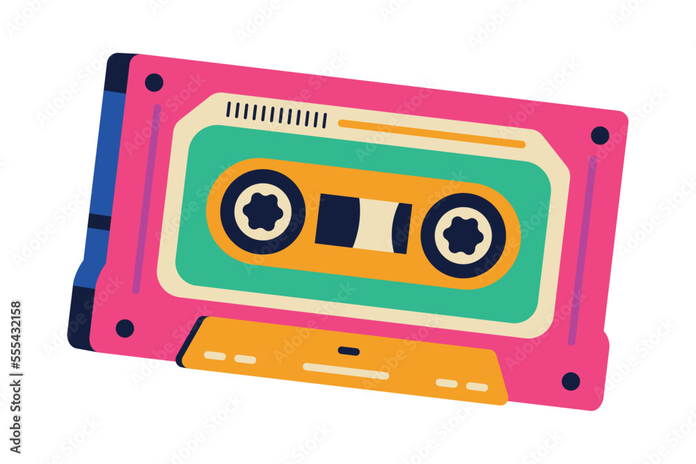 Obraz premium cassette 90s pop art