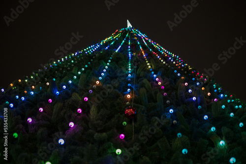 Christmas or New Year illum...