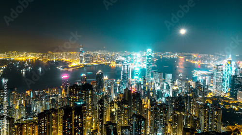 Canvas Print hongkong