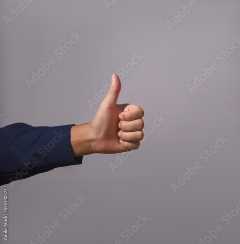 thank you message greetings congratulations and appreciation background businessman holding phone