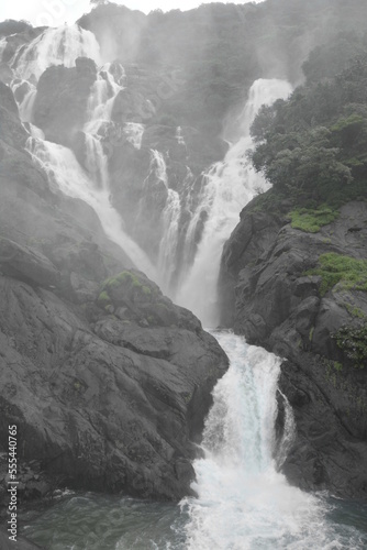 waterfall on the river