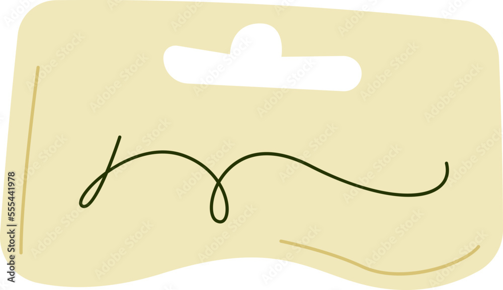 Plastic package for seeds flat icon Plastic package for seeds flat icon