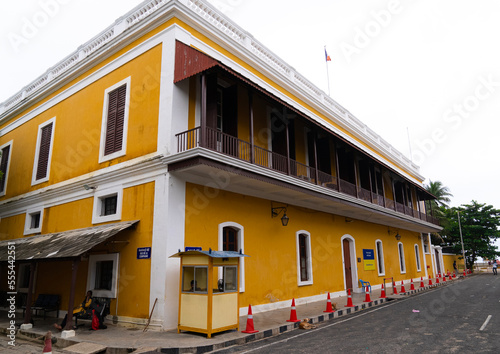 The French consulate, Pondicherry, Puducherry, India photo