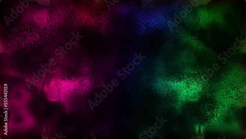 Technology Background with Particles
