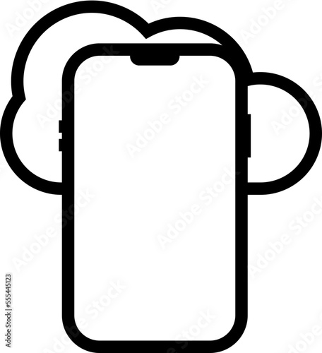Outline icon technology set outline vector icon web line digital computer internet illustration symbol business design concept lined simple