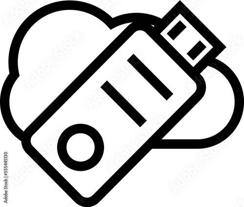 Outline icon technology set outline vector icon web line digital computer internet illustration symbol business design concept lined simple