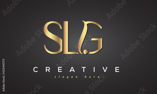 SLG creative luxury logo design photo