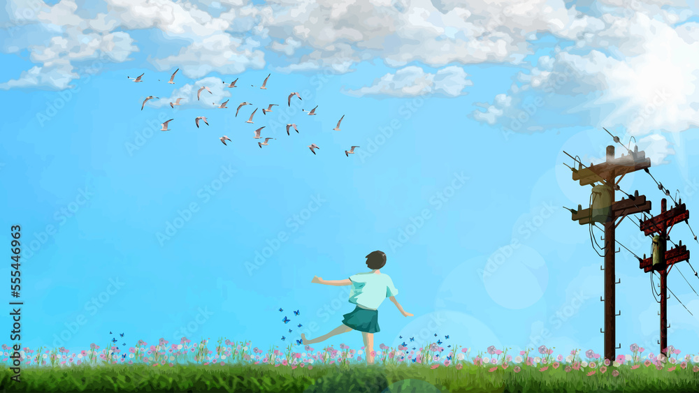 alone anime girl playing with butterflies in sunny day digital art, painting, 3d illustration, anime, art, Graphics, backgrounds, anime characters, anime wallpapers, cartoon, girl, fantasy artwork alone anime girl playing with butterflies in sunny day digital art, painting, 3d illustration, anime, art, Graphics, backgrounds, anime characters, anime wallpapers, cartoon, girl, fantasy artwork