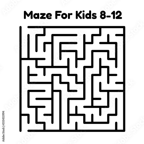 Maze For Kids Age 8 - 12