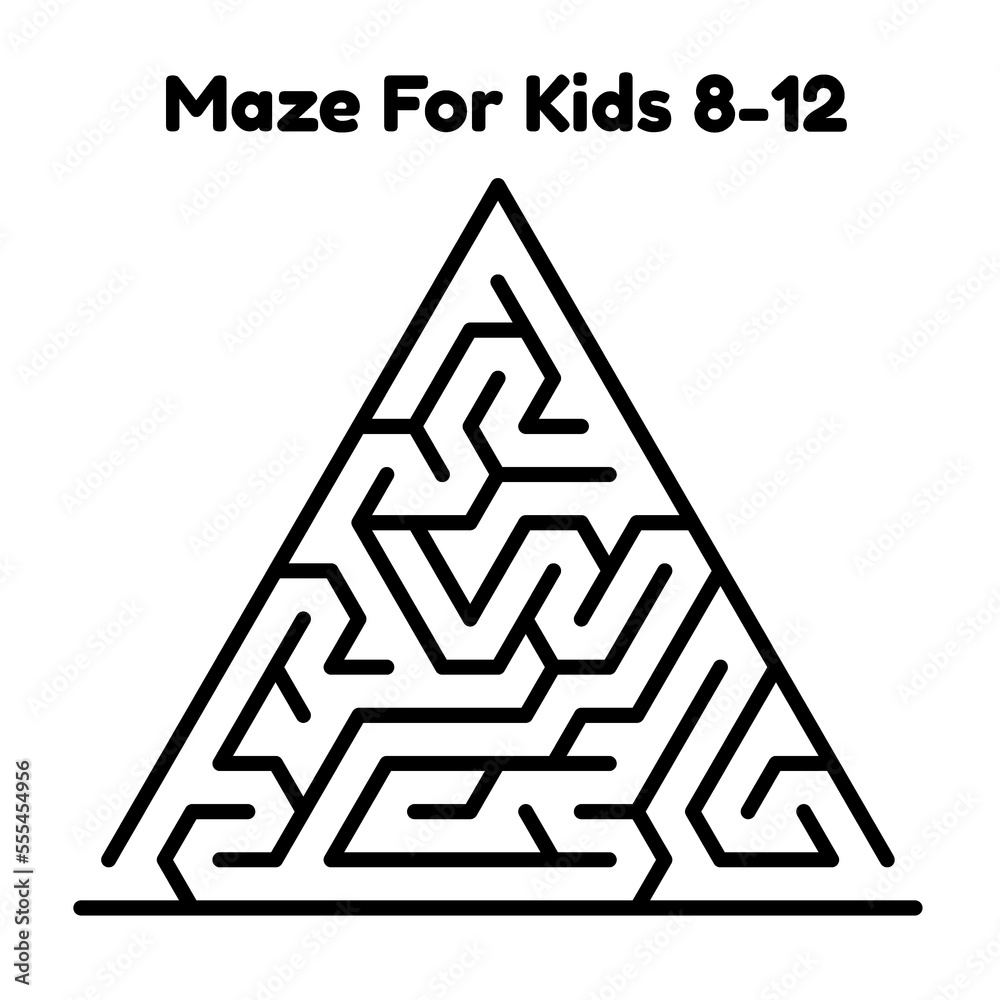 Maze For Kids Age 8 - 12 Maze For Kids Age 8 - 12