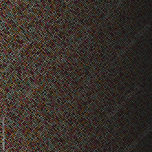 Color rotated lines background abstract illustration
