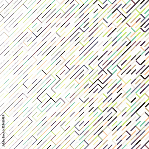 Color rotated lines background abstract illustration