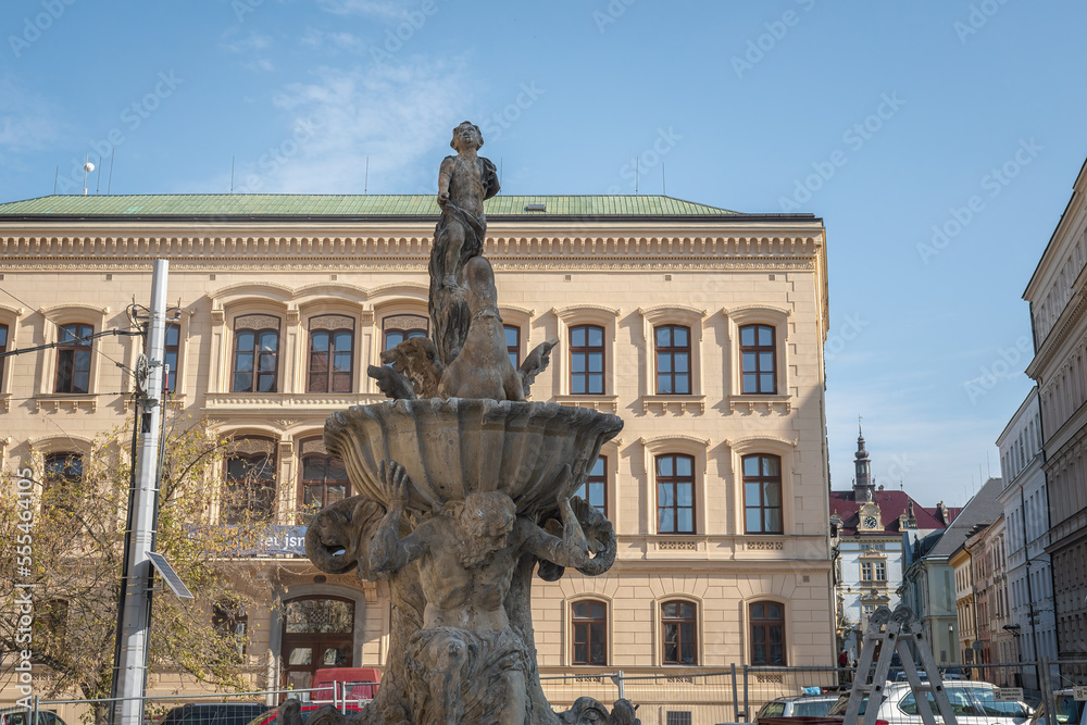 Triton Fountain - Olomouc, Czech Republic