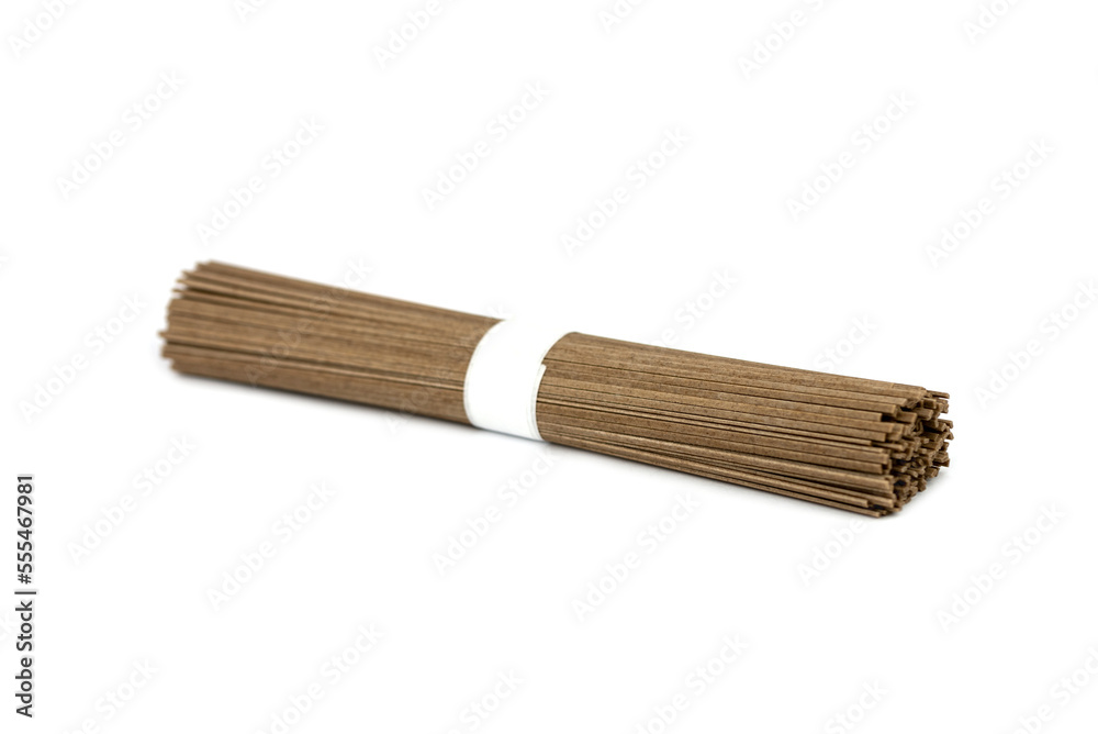 The buckwheat soba noodle - japanese food The buckwheat soba noodle - japanese food