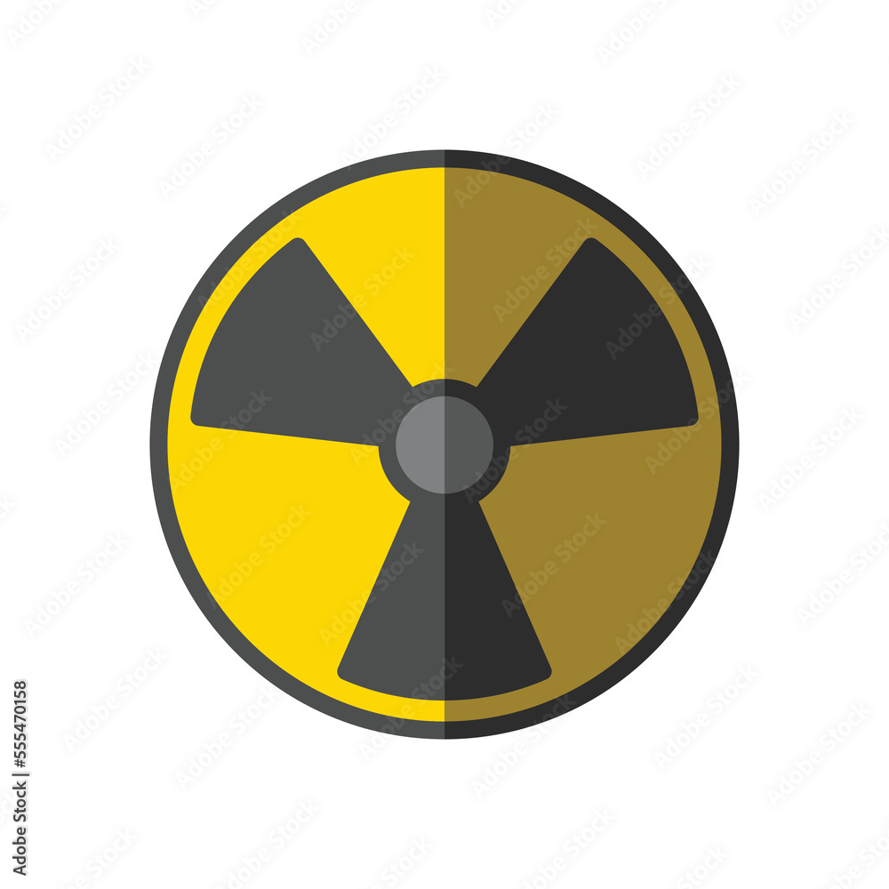 radiation icon design vector template radiation icon design vector template