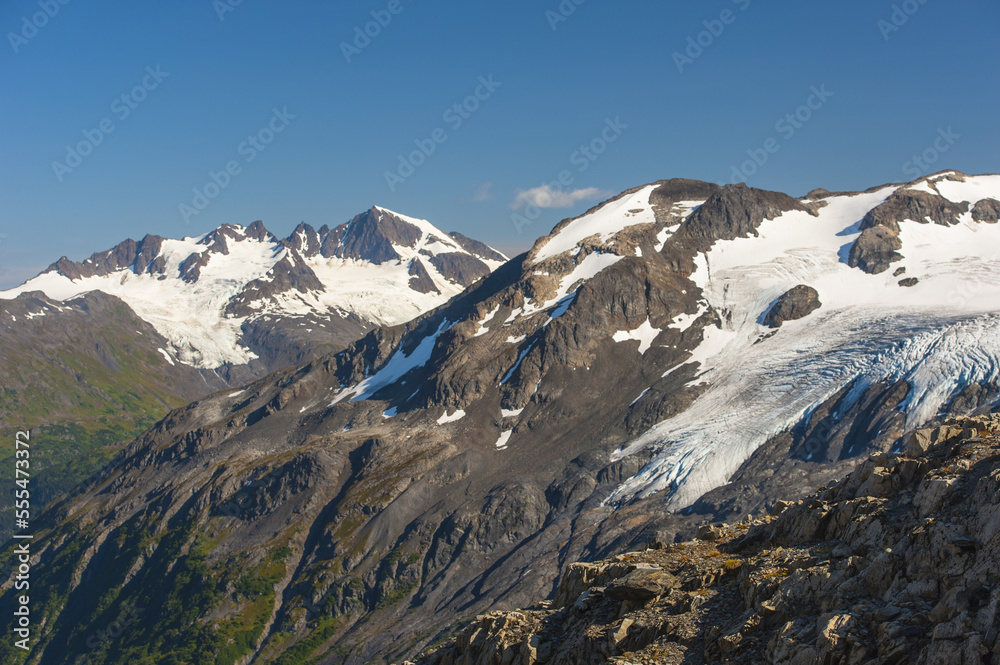 Harding Icefield Trail, Exit Glacier, Kenai Fjords National Park, Alaska, USA Harding Icefield Trail, Exit Glacier, Kenai Fjords National Park, Alaska, USA