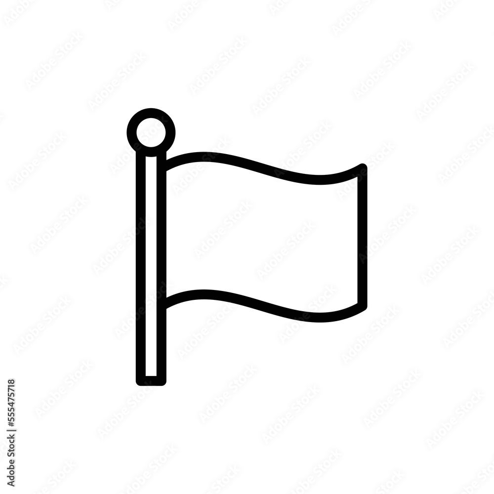 flag icon design vector template