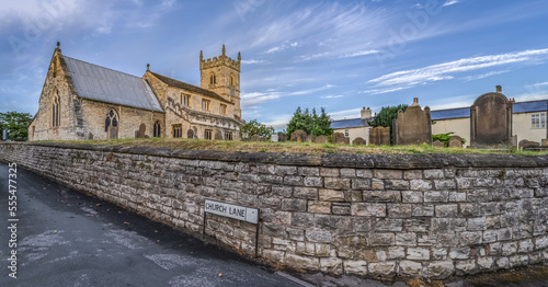 St. Wilfrid’s Church, Village of Monk Fryston, North Yorkshire, England