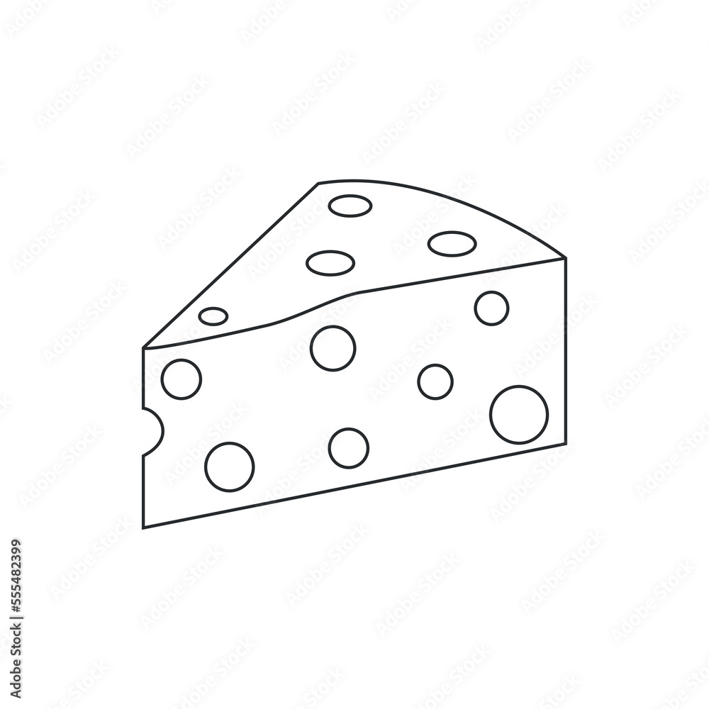 cheese icon, cheese vector, simple illustration cheese icon, cheese vector, simple illustration