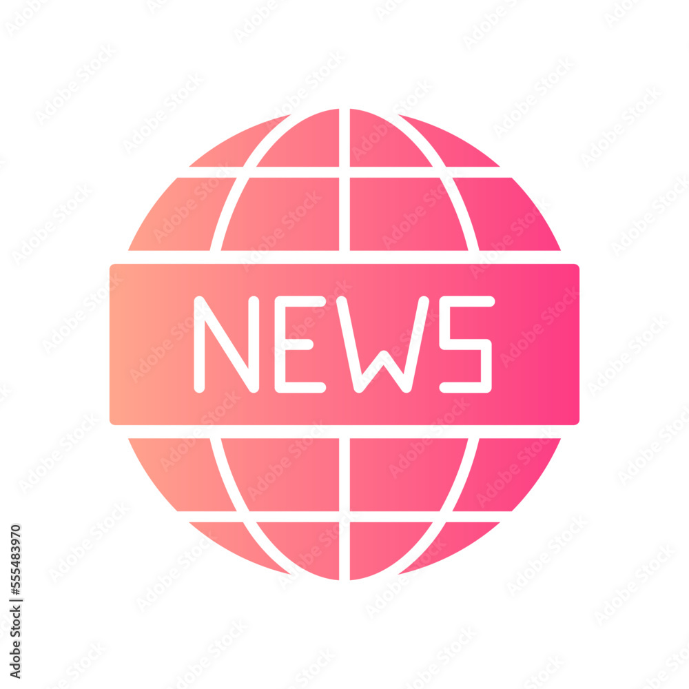 live news gradient icon live news gradient icon