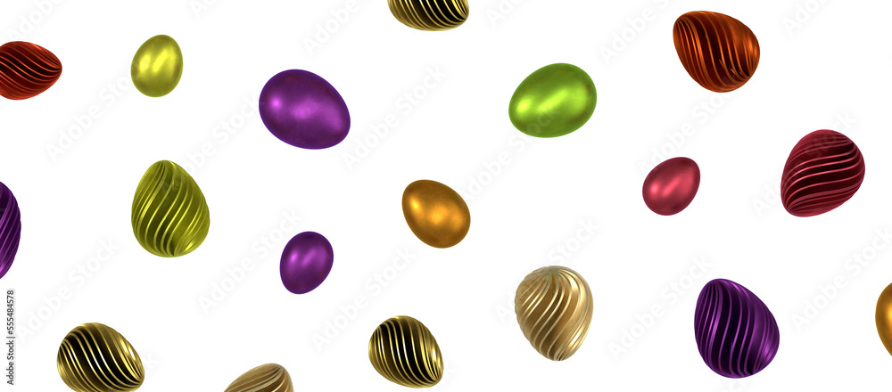 colorful easter eggs from above colorful easter eggs from above