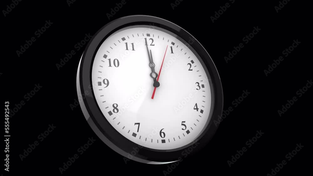 Clock new year countdown on alpha channel background. Clock new year countdown on alpha channel background.