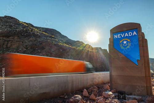 Photography Welcome to Nevada sign