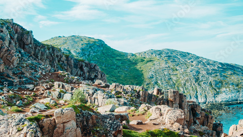 view of the mountains