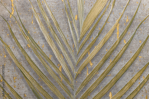 Leaves hand drawn pattern. Digital drawing and watercolor texture. Botanical wallcovering, wallpaper