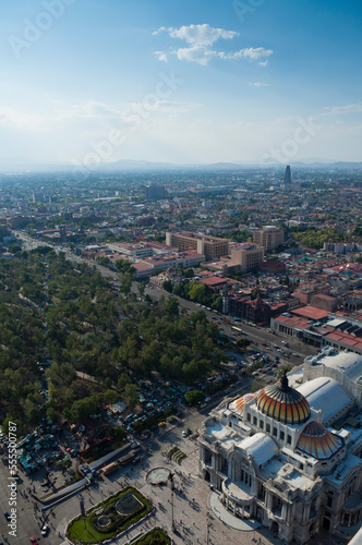 Alameda Central and Palacio de Bellas Artes, Distrito Federal, Mexico City, Mexico photo