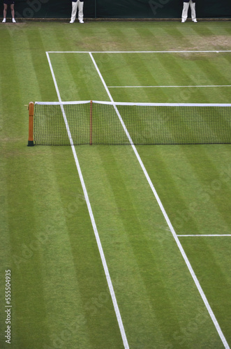 Overview of Tennis Court, Wimbledon, England, UK photo